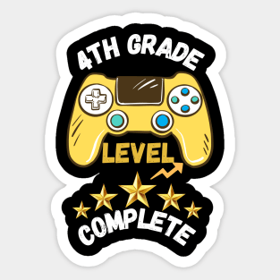 4th Grade graduation Sticker